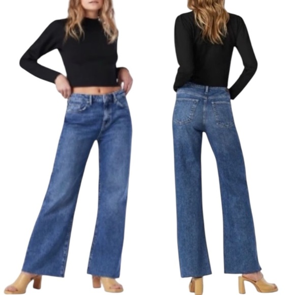 Mavi Victoria High Waist Wide Leg 70’s inspired Jeans Size 23x30 - Picture 9 of 9